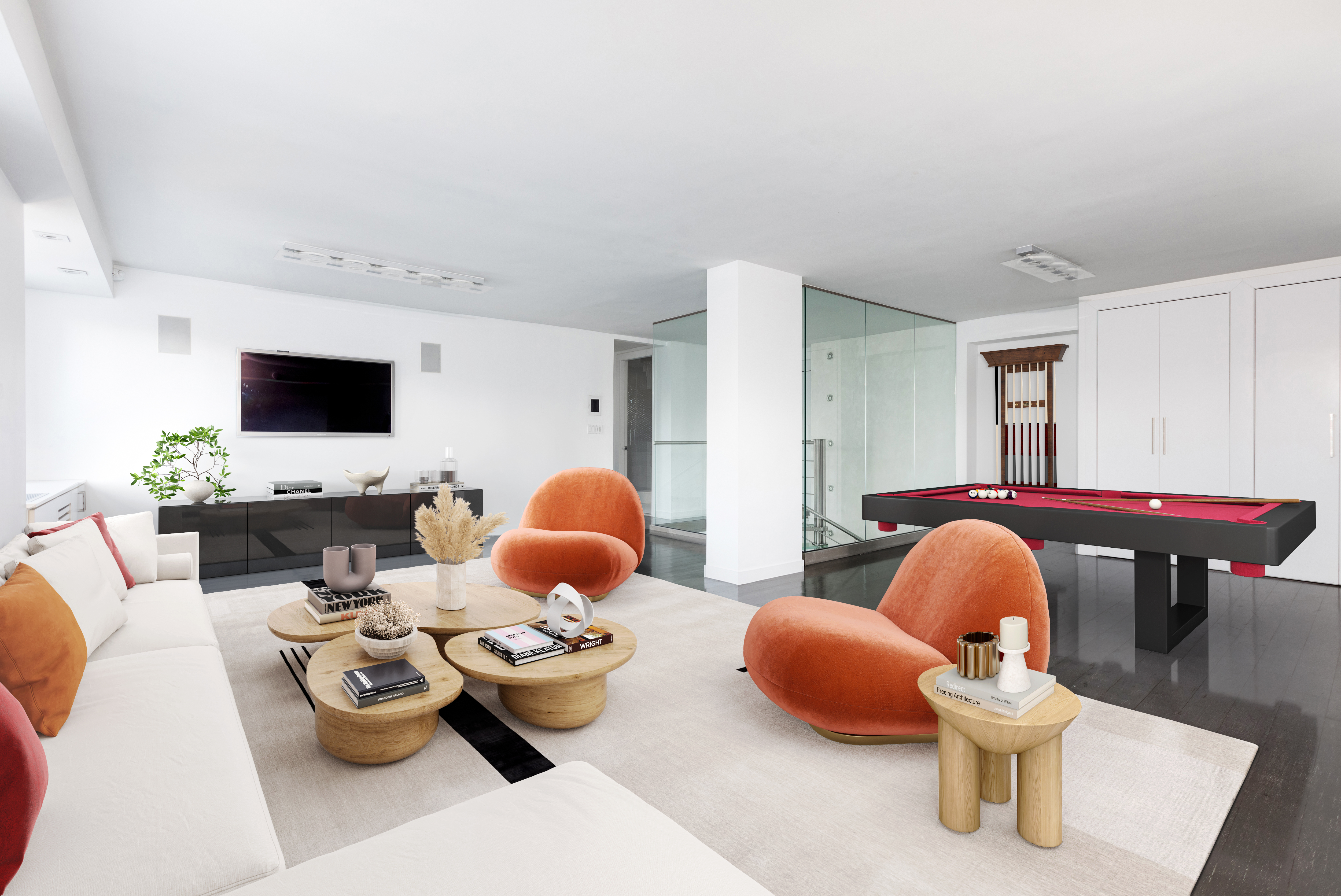 401 East 74th Street, Unit 20F Manhattan, NY 10021 - Photo 5 of 22 a living room with furniture and white walls