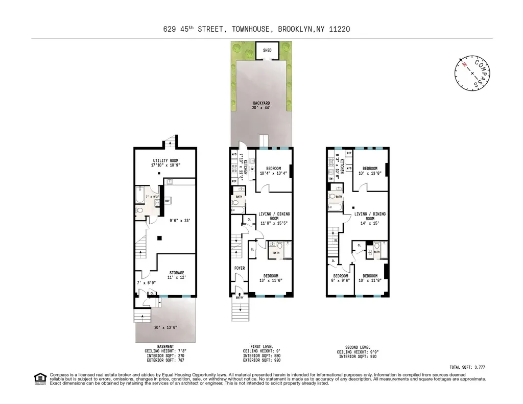 $1,875,000 | 629 45th Street | Sunset Park