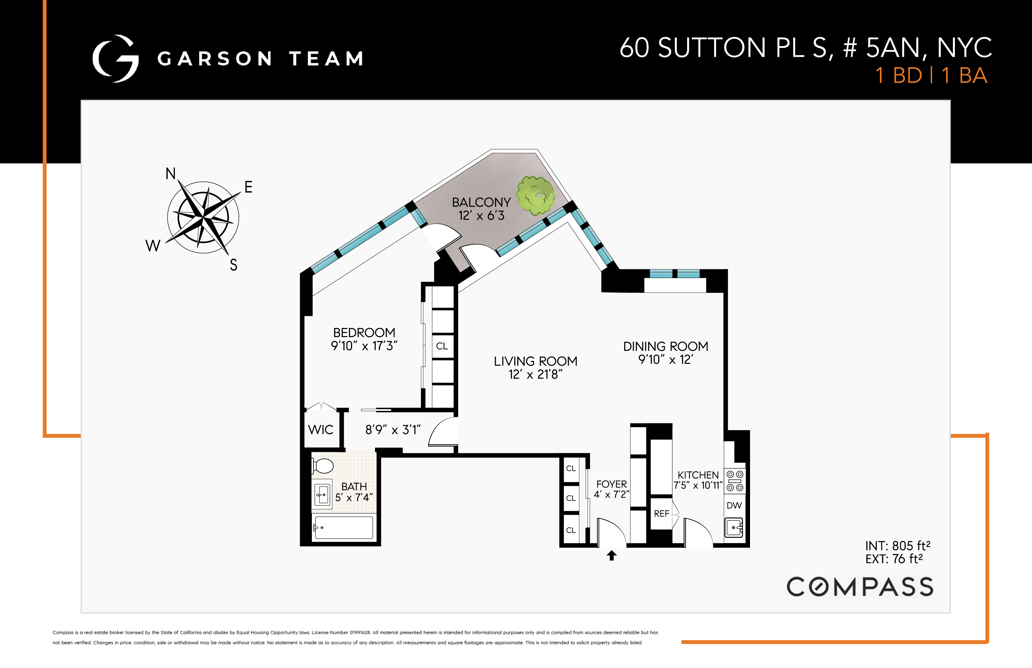 60 Sutton Place South, Unit 5AN Manhattan, NY 10022 - Photo 12 of 13