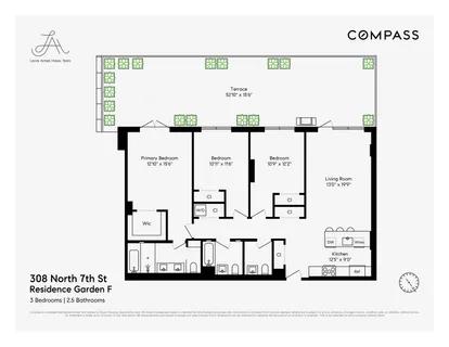 $3,000,000 | 308 North 7th Street, Unit 2F | Williamsburg