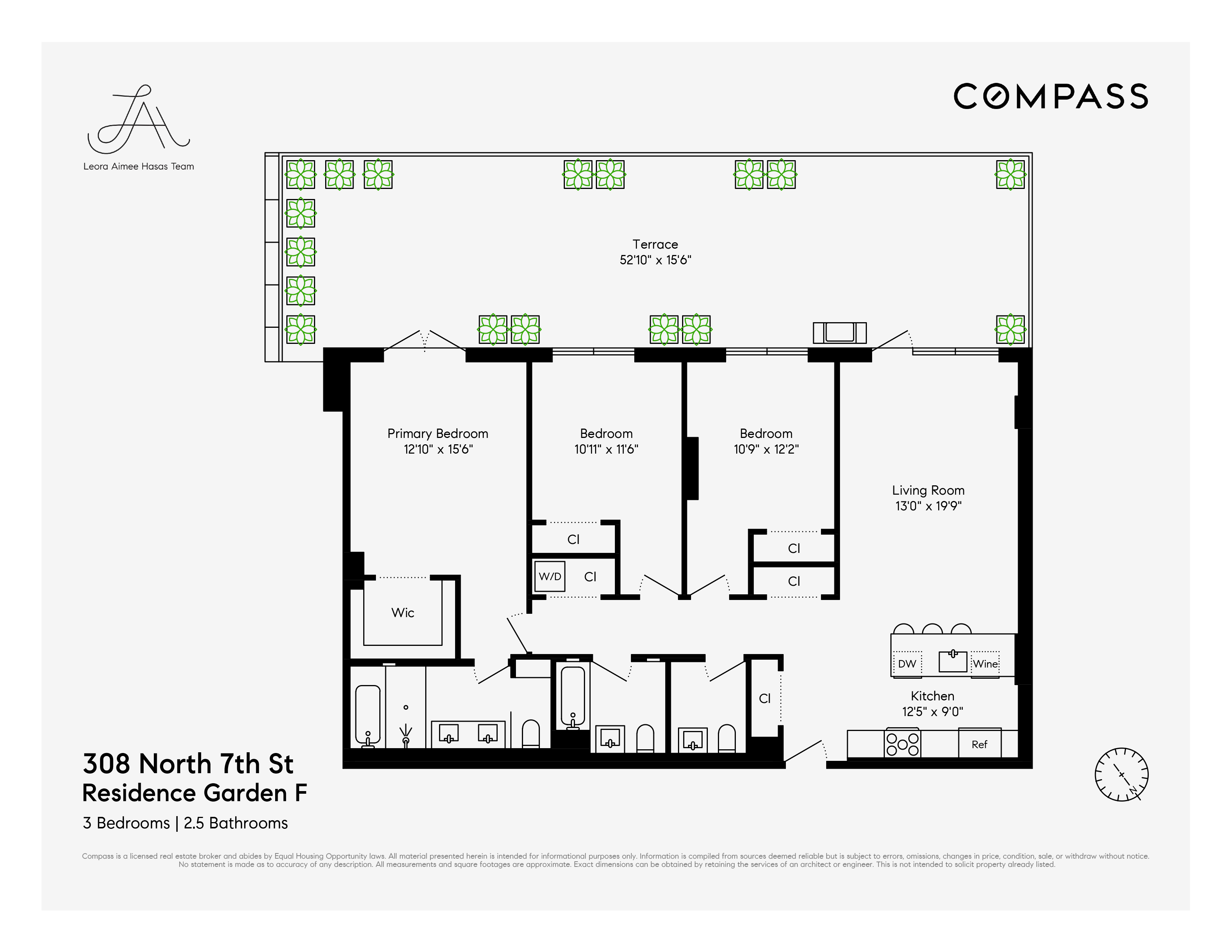 308 North 7th Street 2F Williamsburg Brooklyn NY 11211