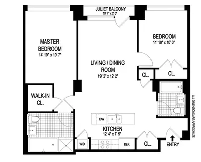 $1,480,000 | 84 Front Street, Unit 5E | DUMBO