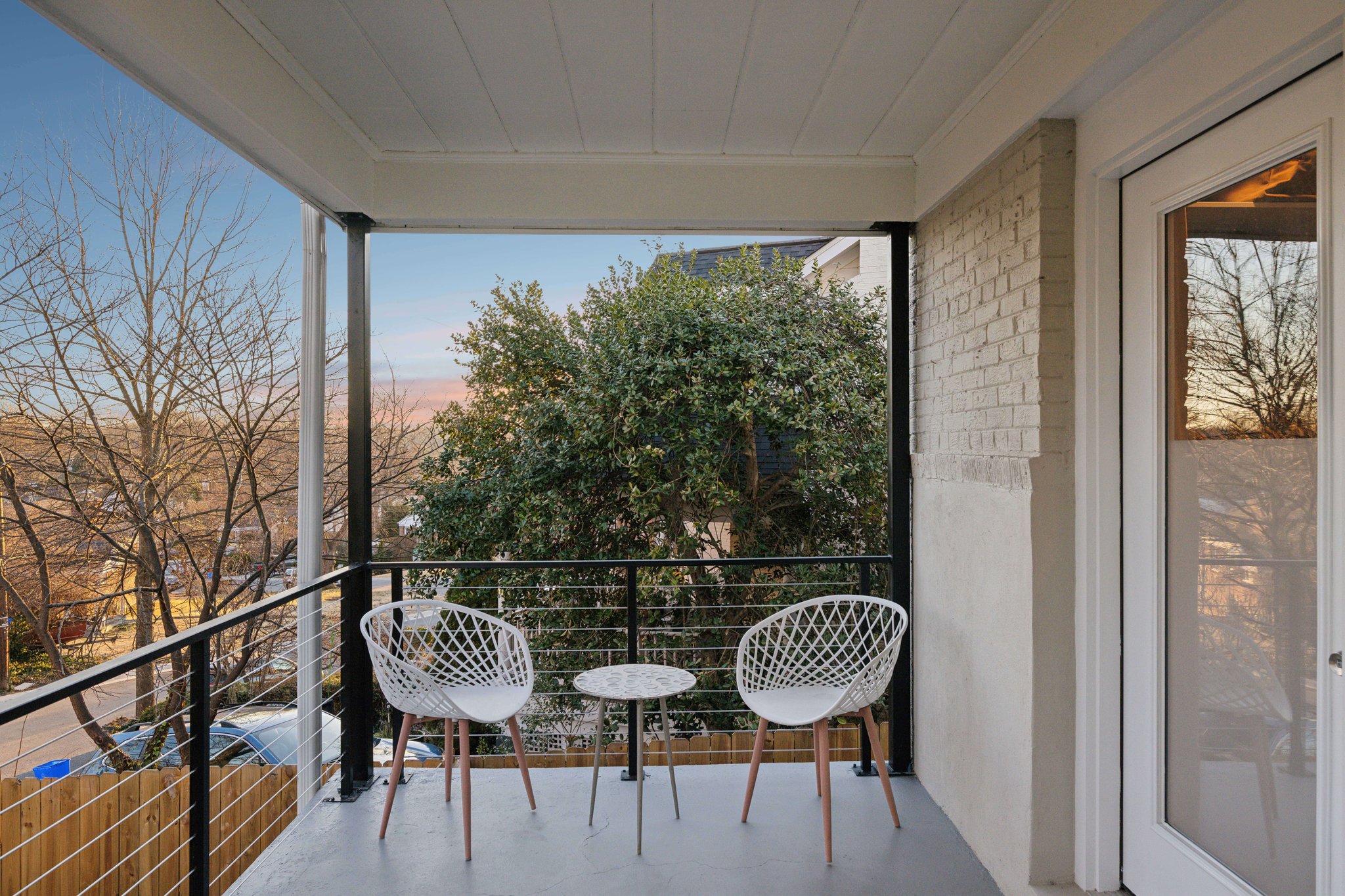 2607 Ross Road Chevy Chase, MD 20815 - Photo 22 of 37 a balcony with table and chairs
