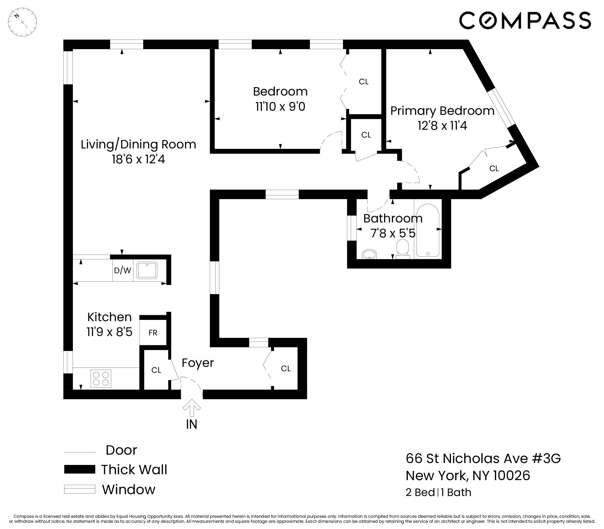 66-72 St Nicholas Avenue, Unit 3G Manhattan, NY 10026 - Photo 15 of 15 a picture of a park