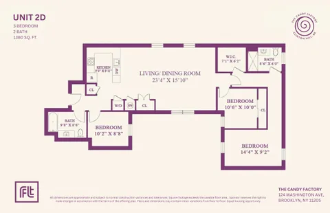 $2,400,000 | 124 Washington Avenue, Unit 2D | Clinton Hill