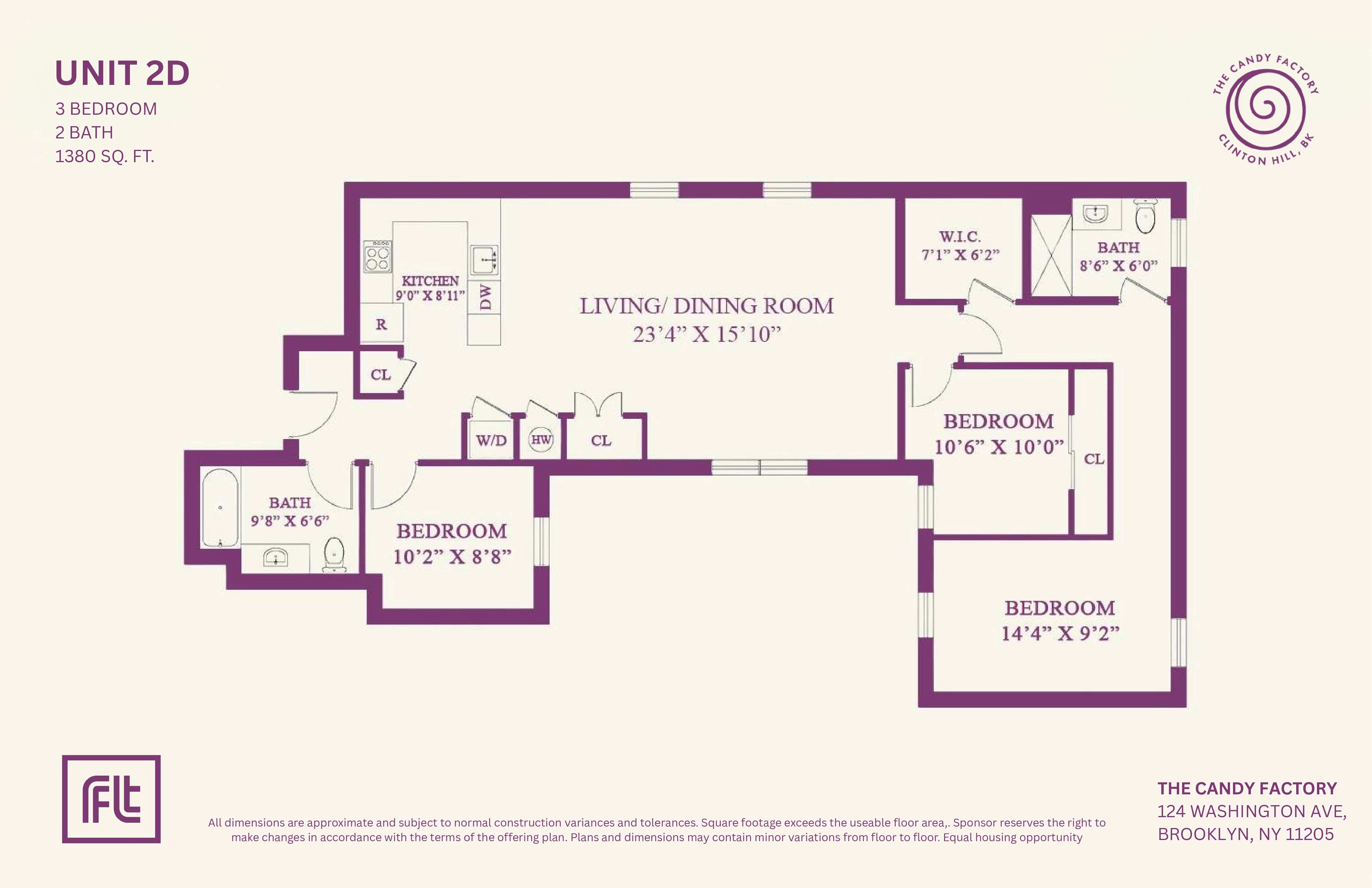 124 Washington Avenue 2D Clinton Hill Brooklyn NY 11205