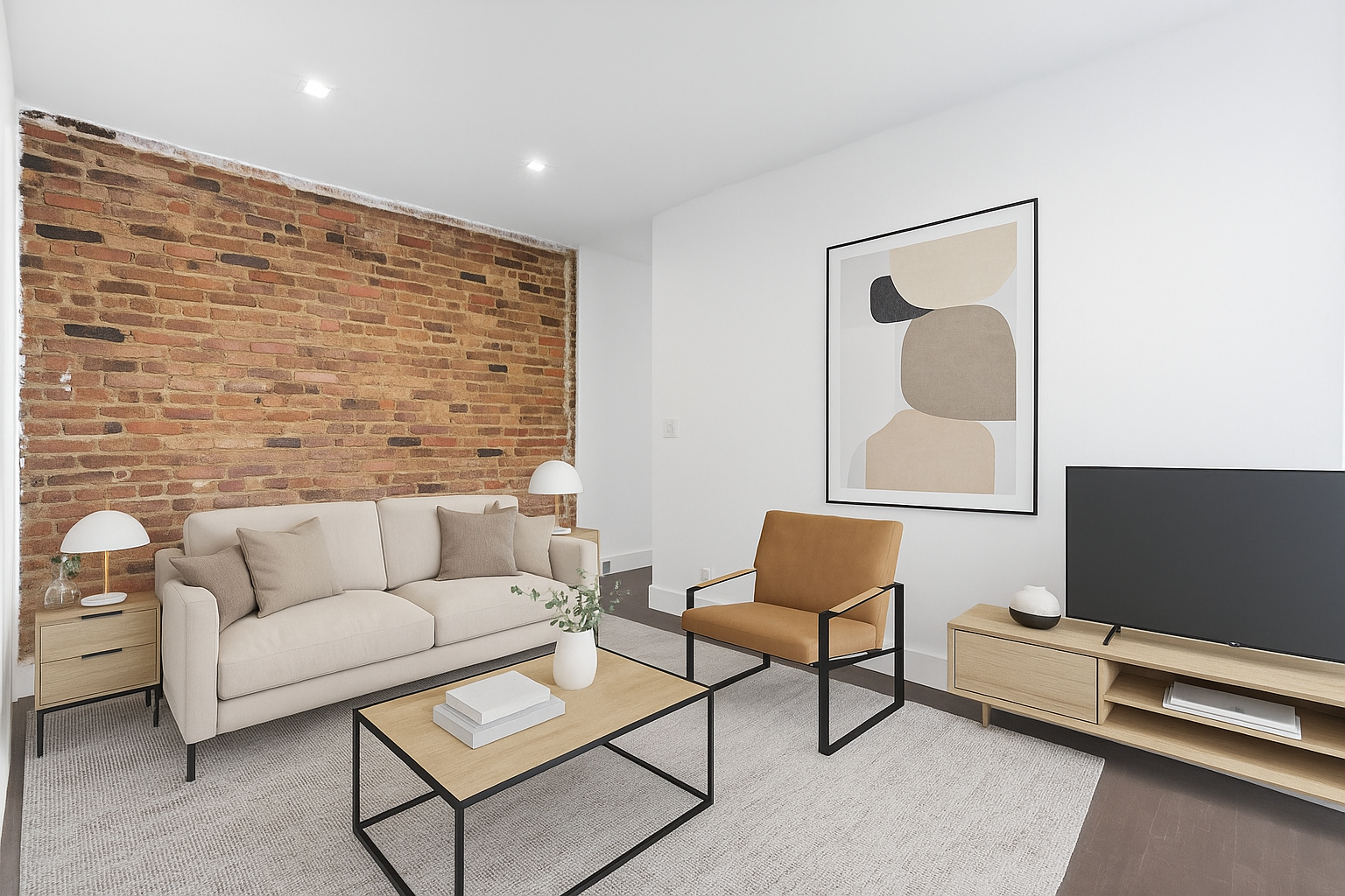 140 Orchard Street, Unit 14 Manhattan, NY 10002 - Photo 3 of 9 a living room with furniture