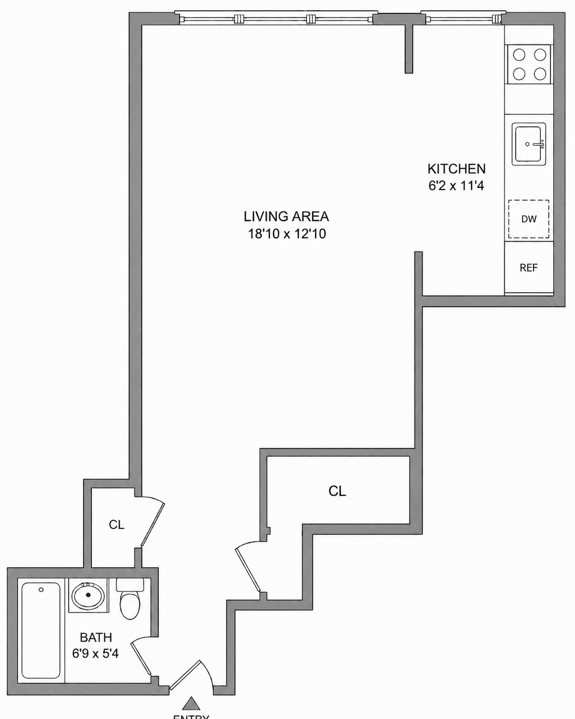 101 Lafayette Avenue, Unit 5E Brooklyn, NY 11217 - Photo 8 of 8 Gallery Image 8