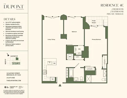 $8,995 | 16 Dupont Street, Unit 4E | Greenpoint