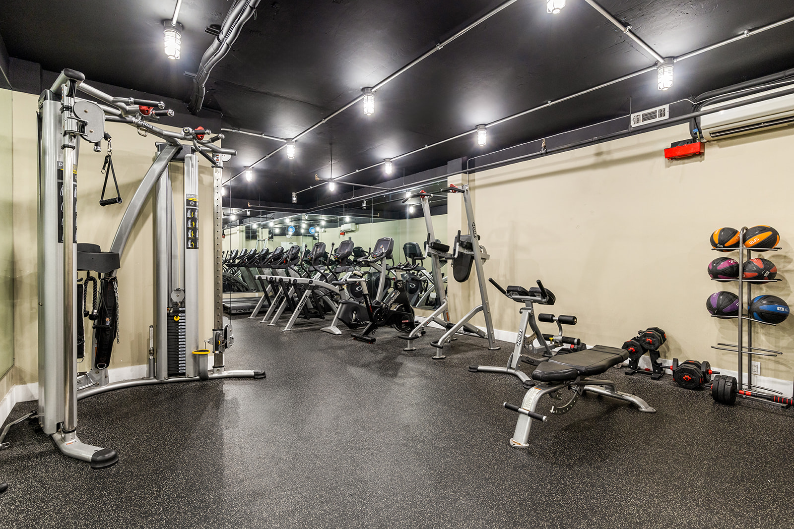 500 Waverly Avenue Brooklyn, NY 11238 - Photo 10 of 13 a view of a room with gym equipment