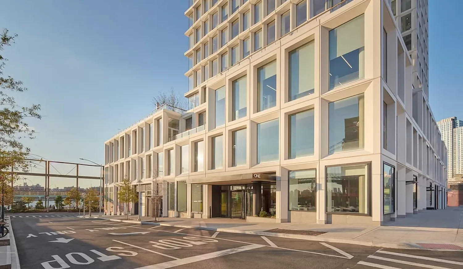 front view of a building