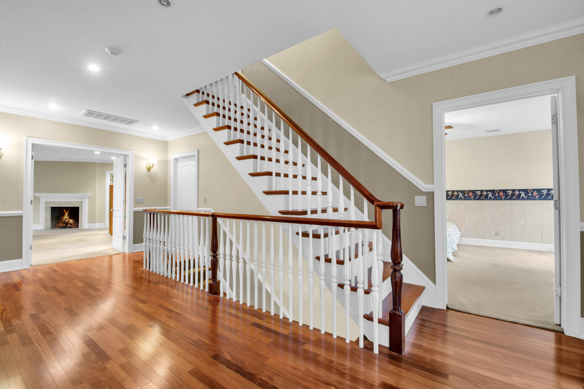 68 Circle Road Staten Island, NY 10304 - Photo 5 of 38 a view of staircase with white walls and a window