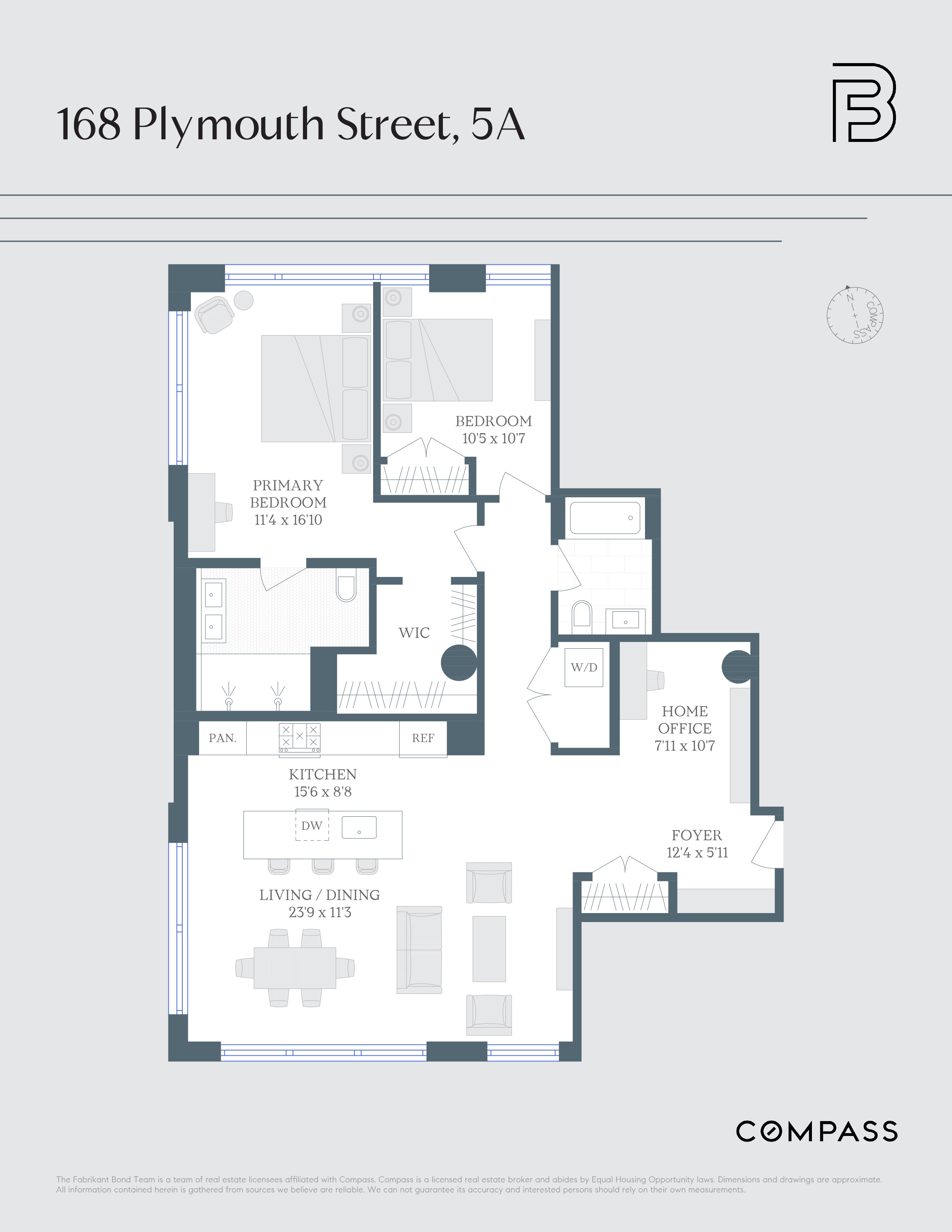 168 Plymouth Street, Unit 5A Brooklyn, NY 11201 - Photo 19 of 19 a picture of a bathroom with a window