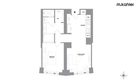 a picture of a floor plan