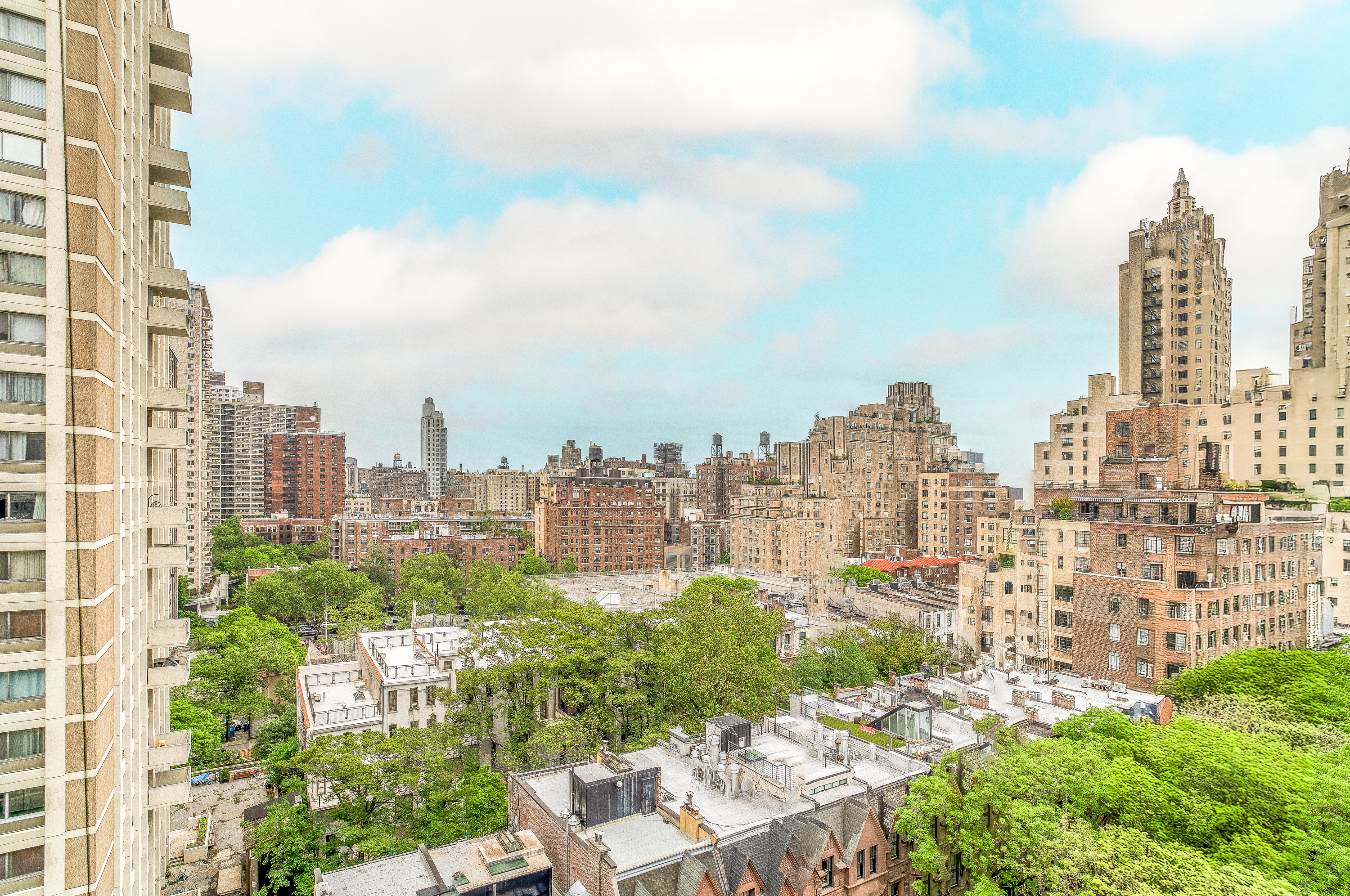 609 Columbus Avenue, Unit 14E Manhattan, NY 10024 - Photo 3 of 24 a view of a city with tall buildings
