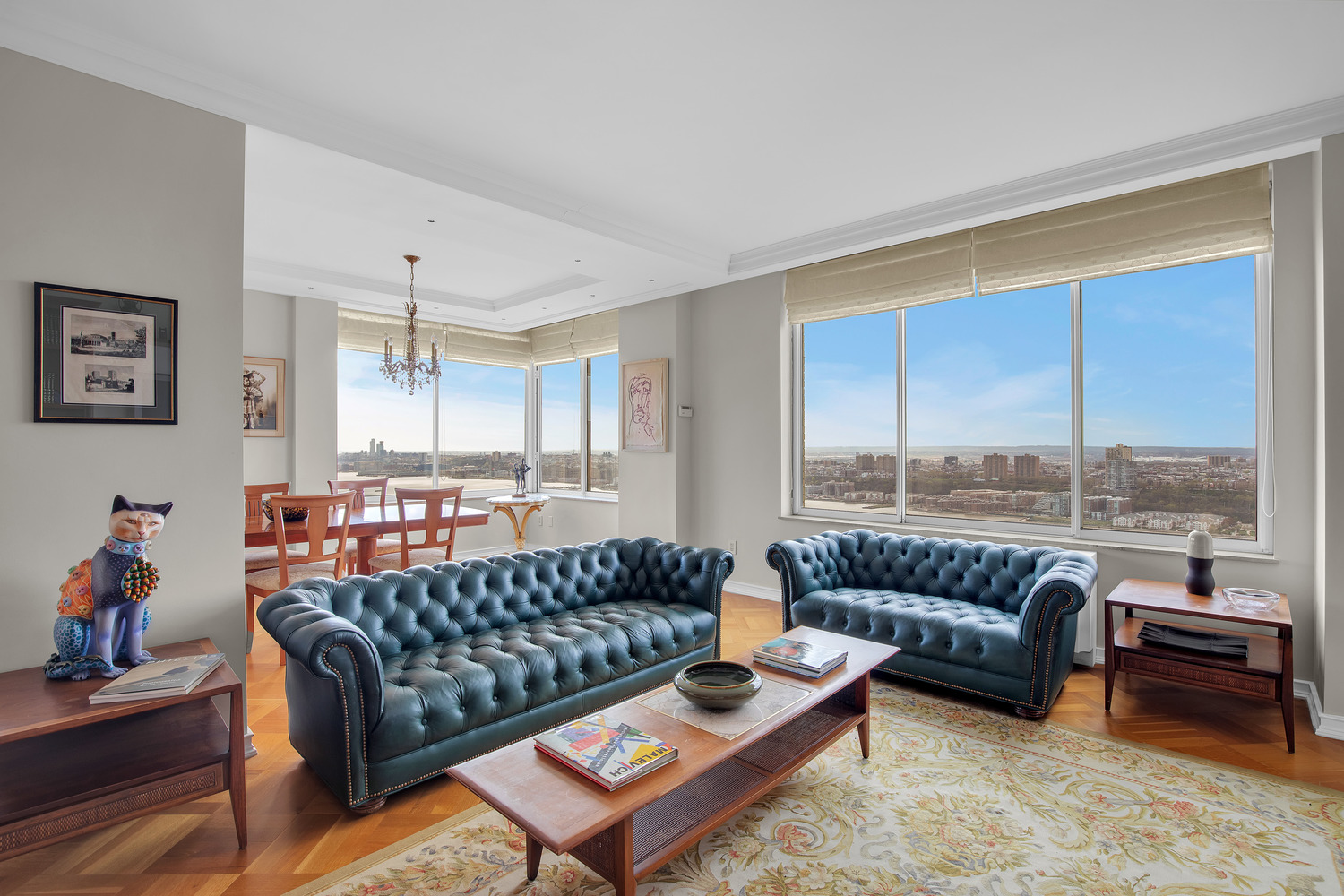 200 Riverside Boulevard, Unit 44A Manhattan, NY 10069 - Photo 16 of 22 a living room with furniture and a large window