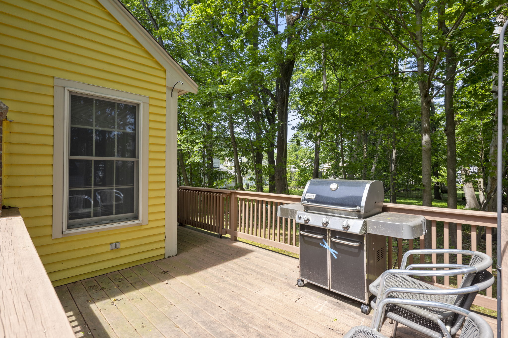 2 Laurel Street Lexington, MA 02421 - Photo 39 of 46 a view of a deck with wooden floor and fence