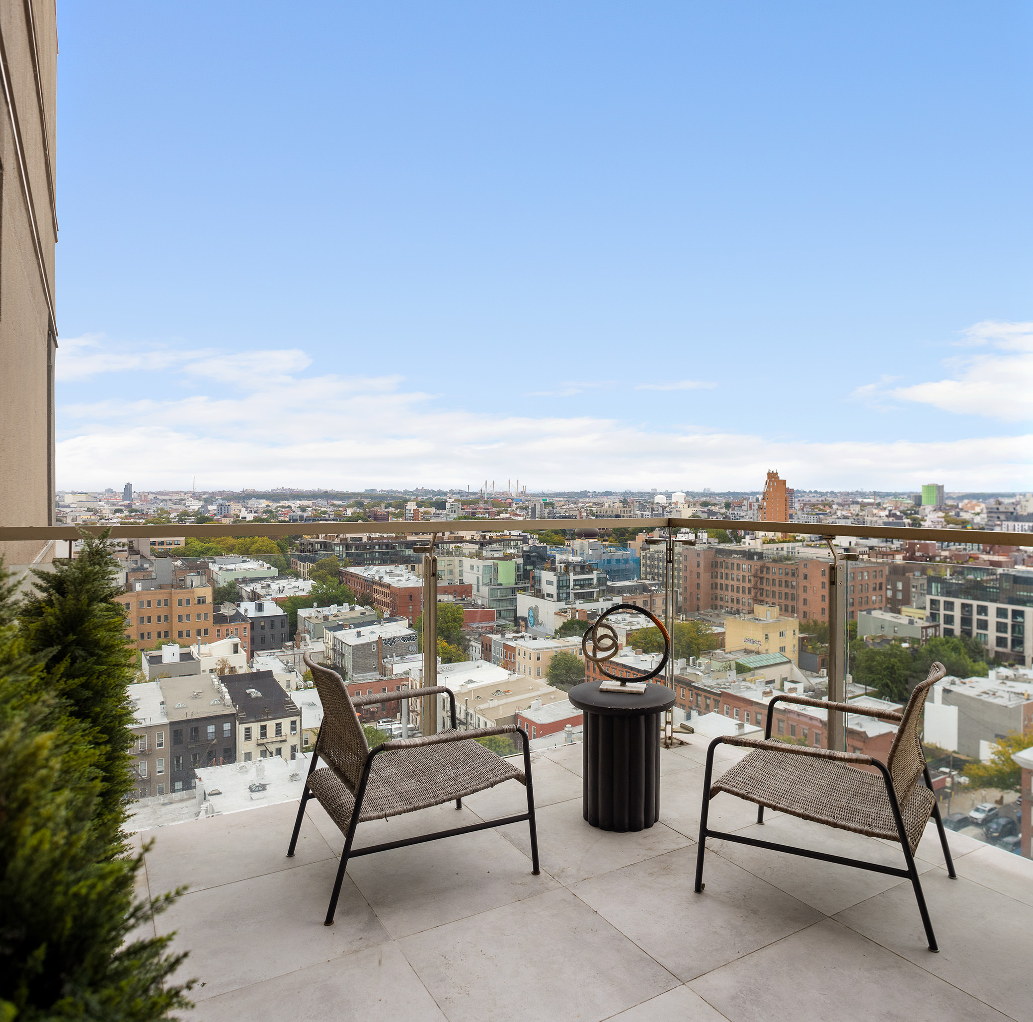 144 North 8th Street, Unit 12B Brooklyn, NY 11249 - Photo 11 of 15 a view of a terrace with furniture