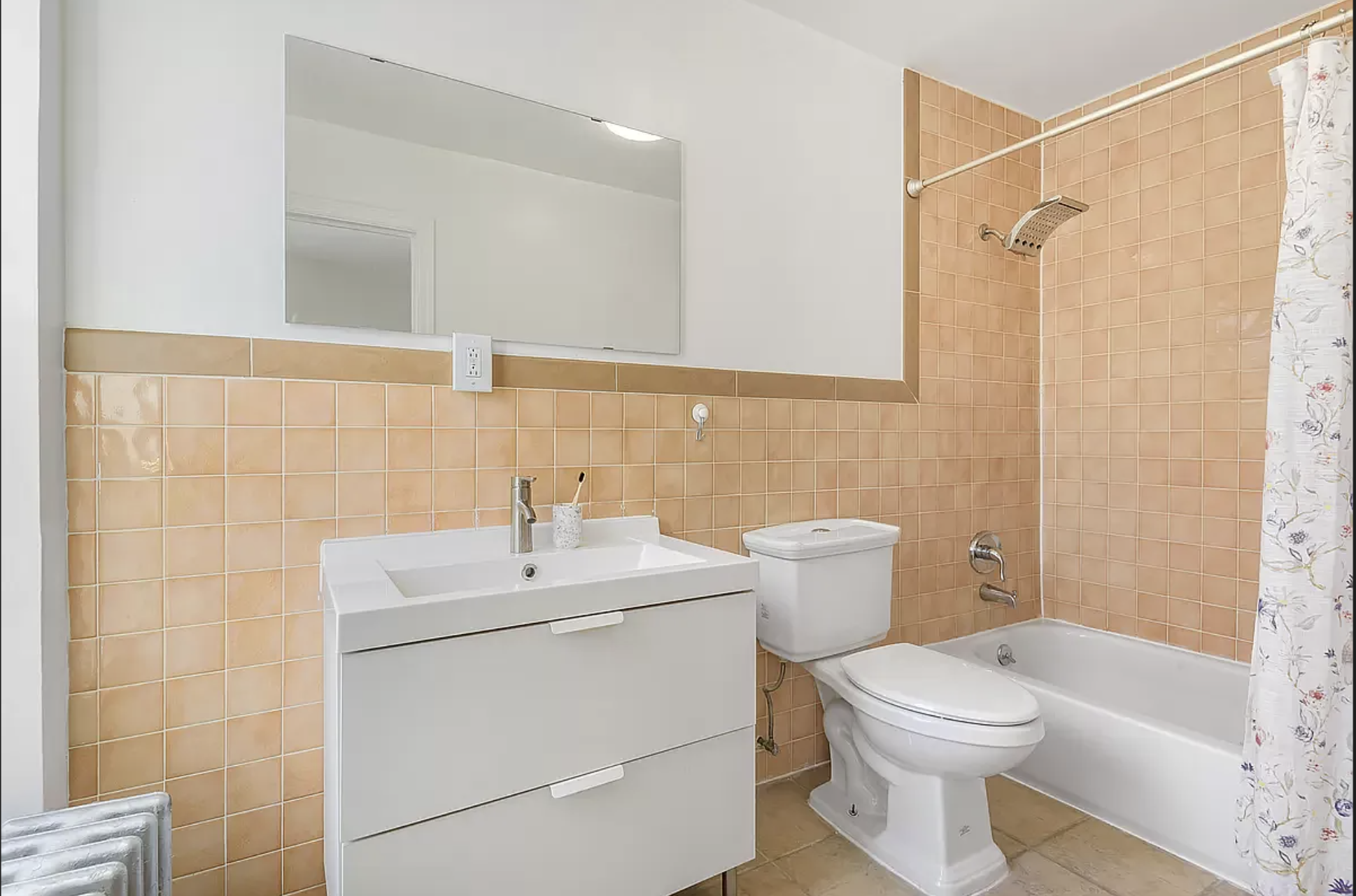 582 Monroe Street, Unit 2 Brooklyn, NY 11221 - Photo 11 of 18 a bathroom with a toilet sink and shower