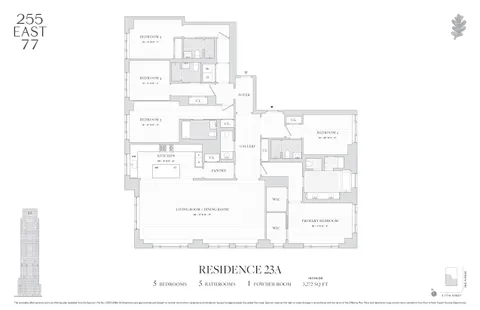 $10,150,000 | 255 East 77th Street, Unit 23A | Upper East Side