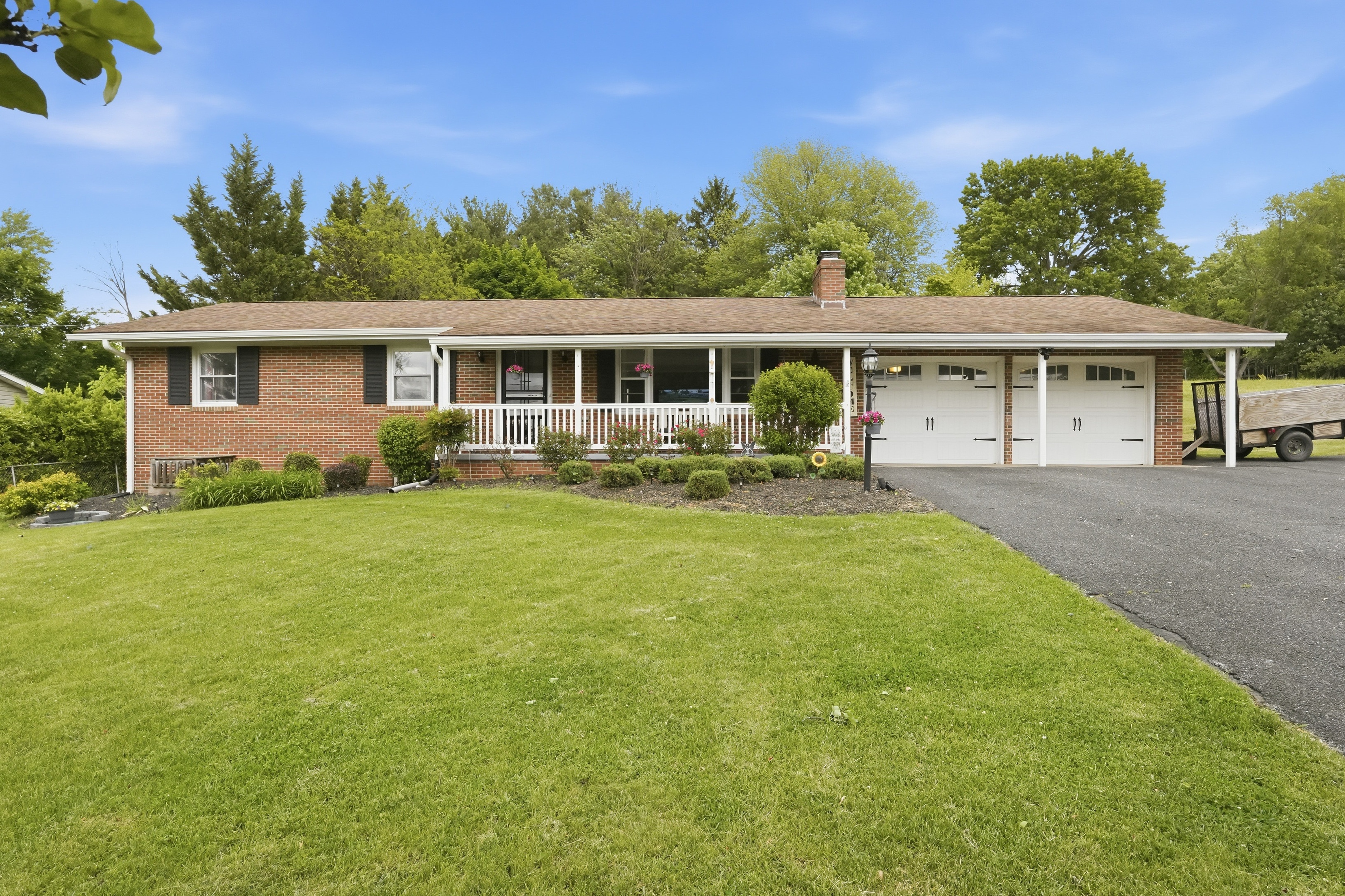 7717 McKaig Road Frederick, MD 21701 - Photo 3 of 53 a front view of house with yard and green space