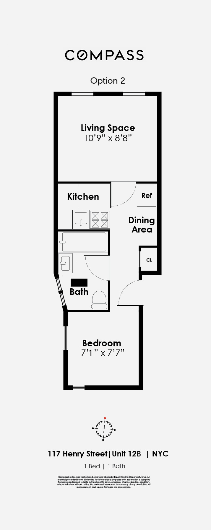 117 Henry Street, Unit 12B Manhattan, NY 10002 - Photo 7 of 7