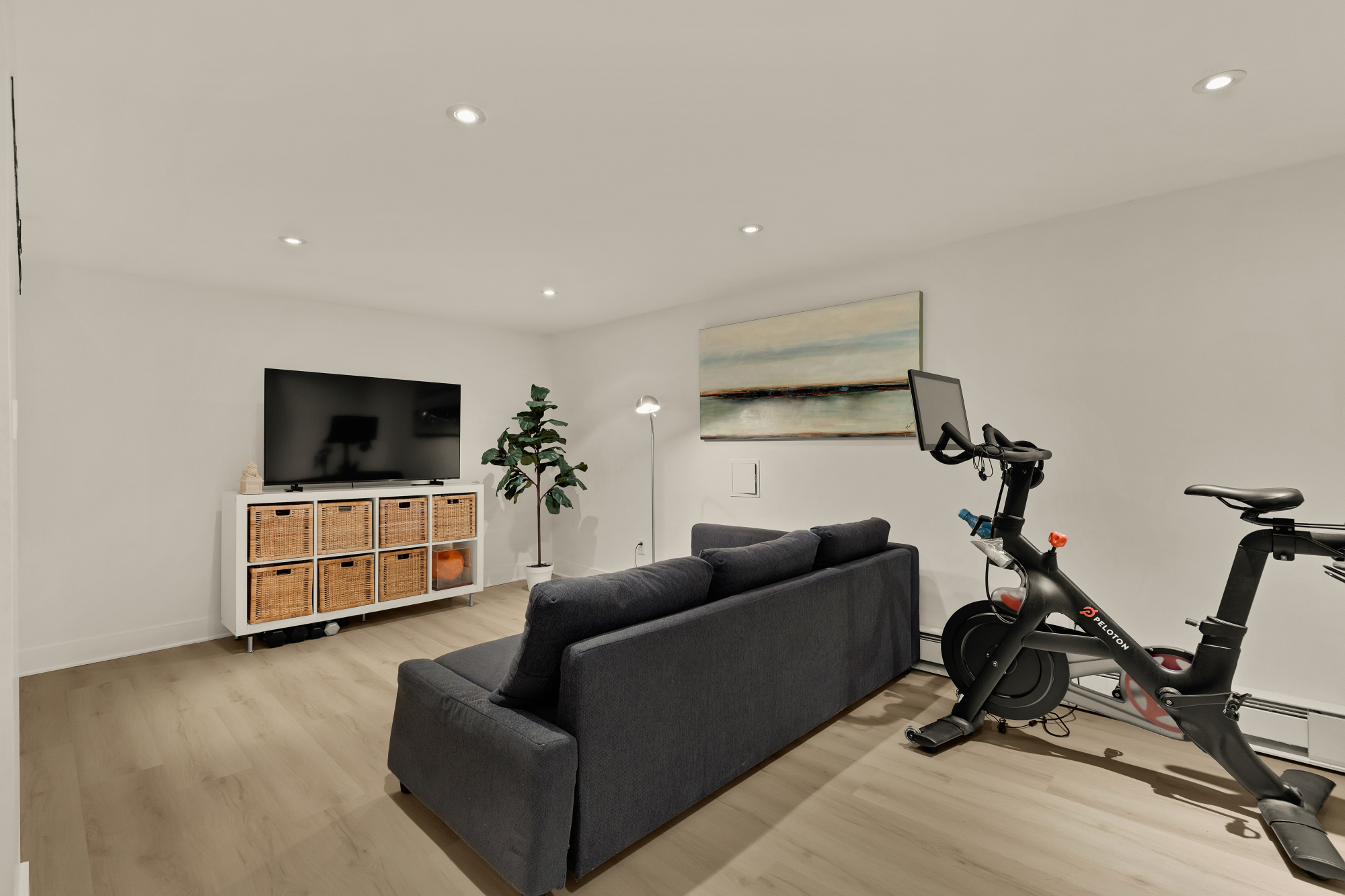 6815 Delaware Street Chevy Chase, MD 20815 - Photo 23 of 34 a living room with furniture and a flat screen tv