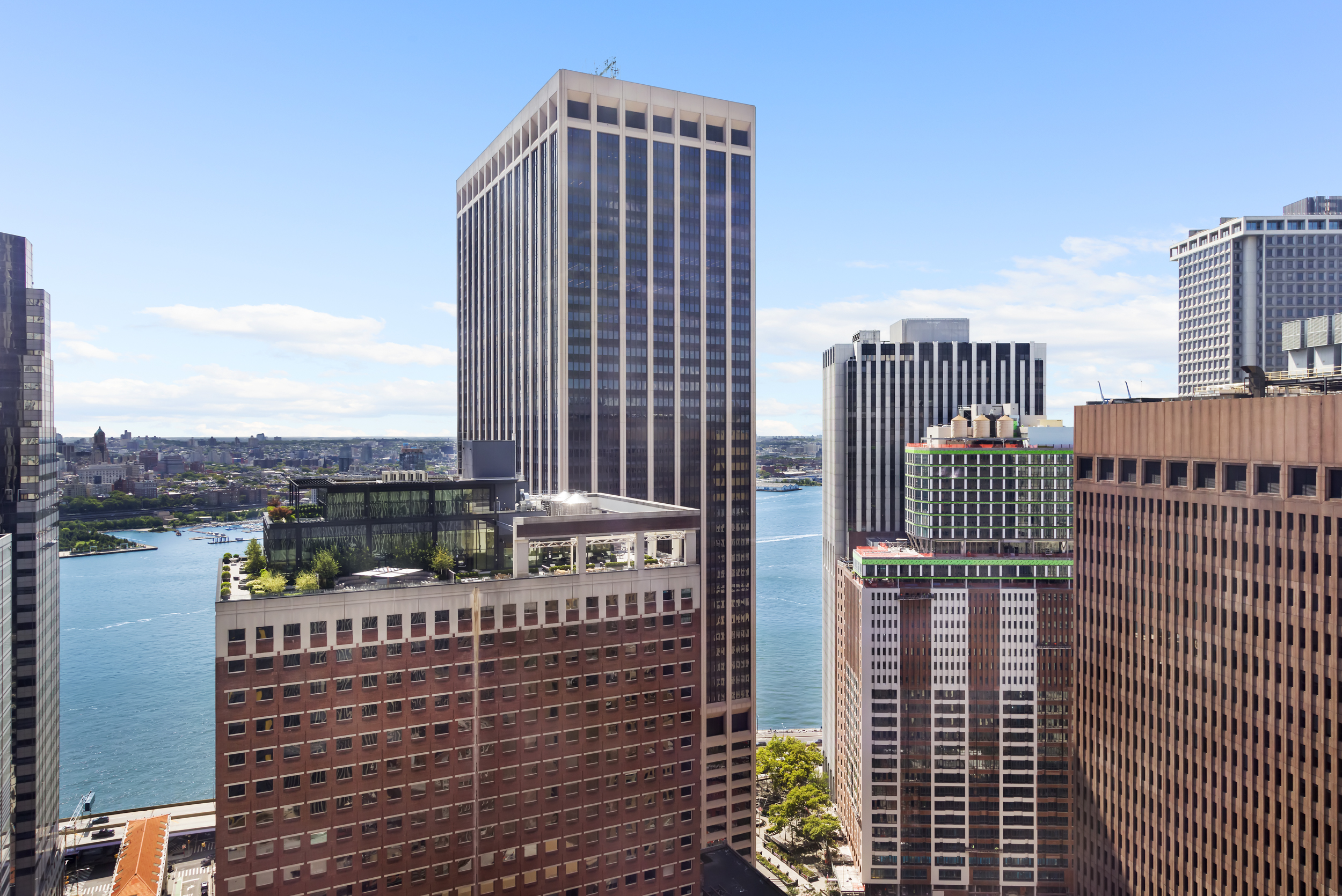 15 William Street, Unit 40C Manhattan, NY 10005 - Photo 8 of 18 a city view with tall buildings