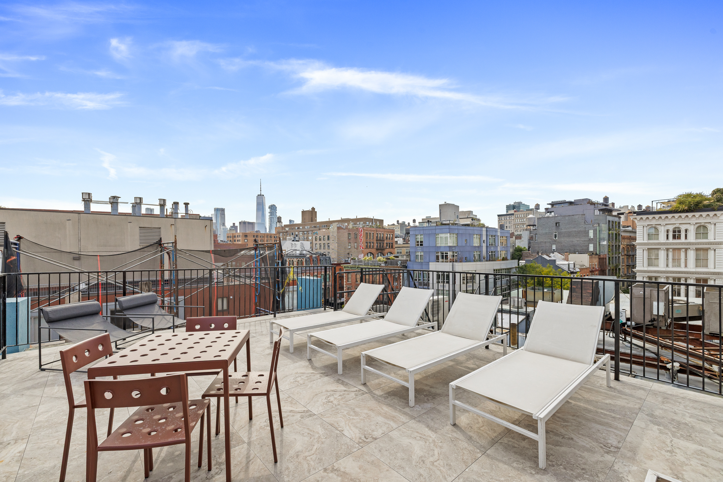 325 Bowery, Unit PH Manhattan, NY 10003 - Photo 2 of 17 a view of a terrace with sitting area