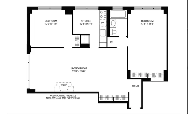 $7,250 | 166 East 34th Street, Unit 1802 | Kips Bay