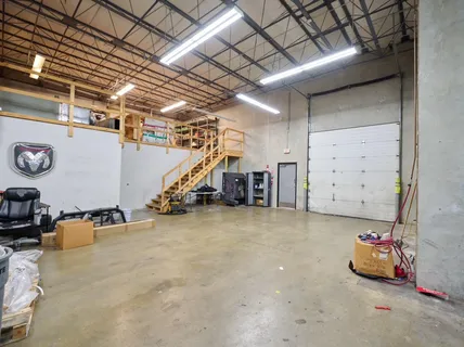 a view of an entryway with a rug