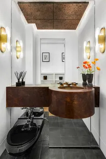 a room with table and chairs