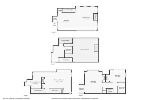 Contact Agent | 1630 19th Street Northwest, Unit C, Washington, DC 20009