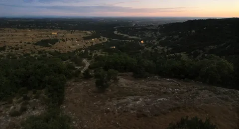 a view of city and mountain