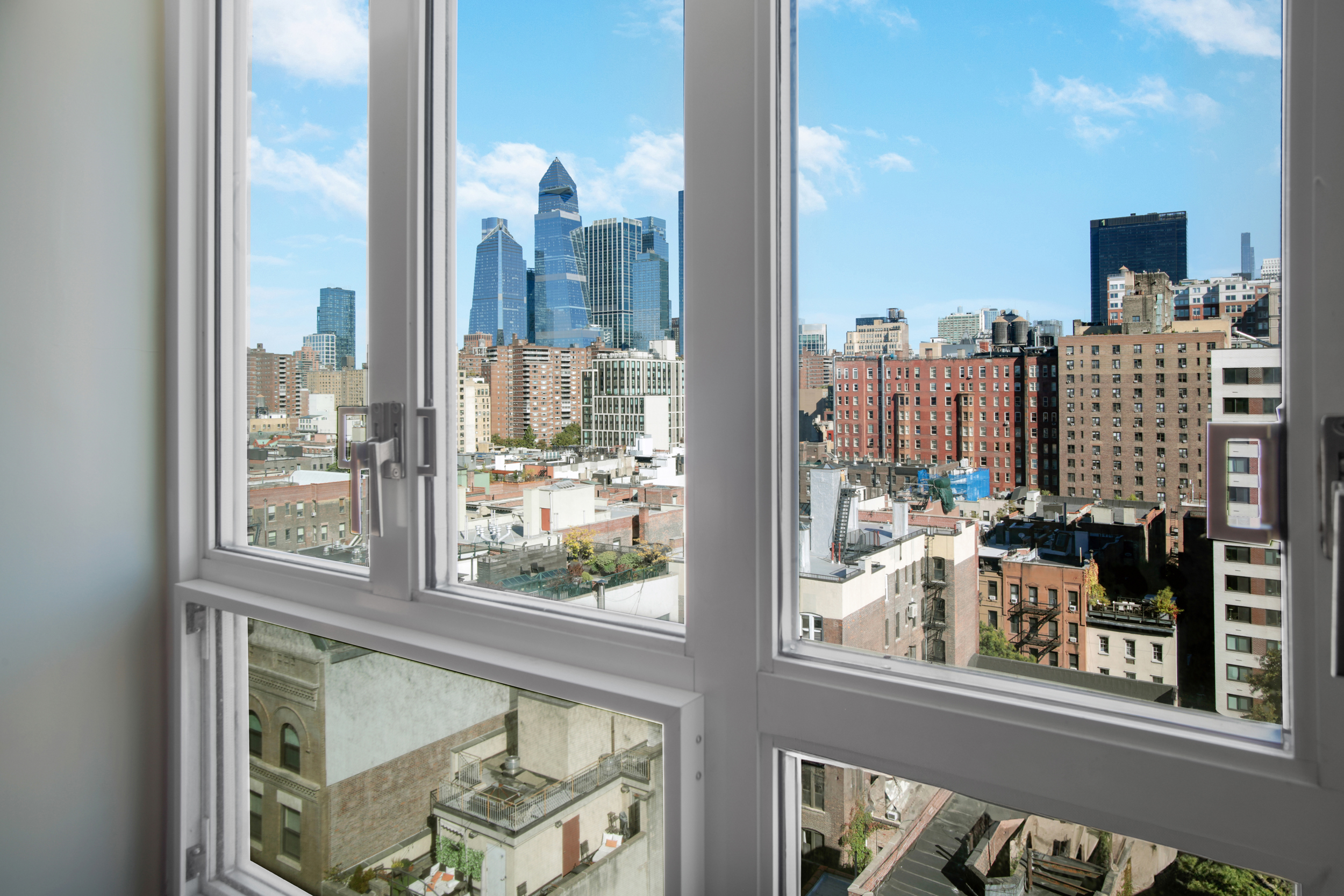 200 West 20th Street, Unit 1409/10 Manhattan, NY 10011 - Photo 9 of 15 a view of a city from a window