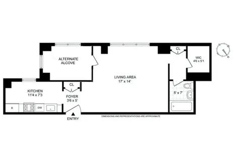 $598,000 | 333 East 79th Street, Unit 21M | Upper East Side