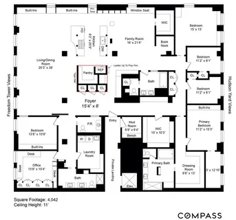 $11,750,000 | 257 West 17th Street, Unit 7AB | Chelsea