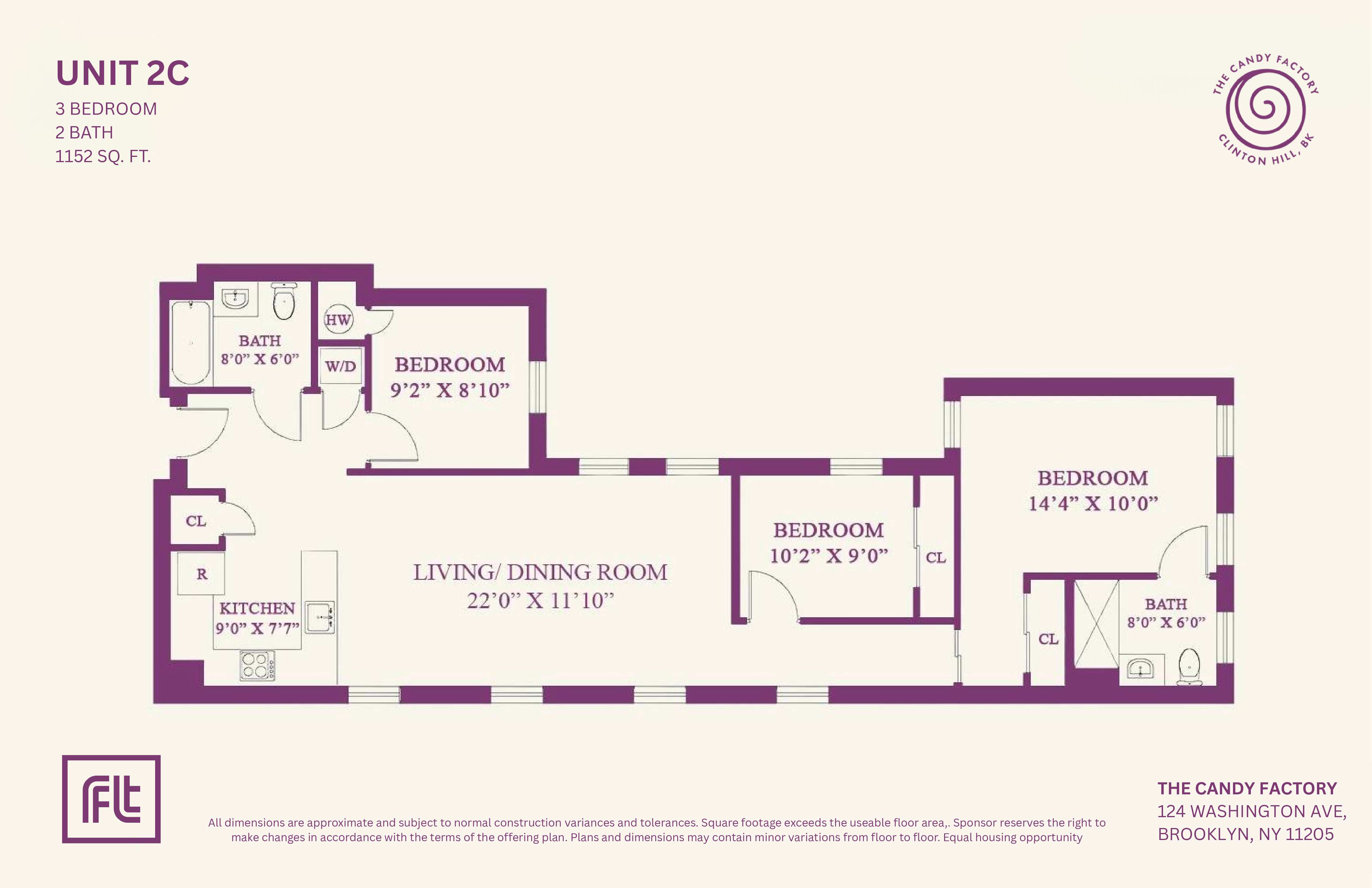 124 Washington Avenue, Unit 2C Brooklyn, NY 11205 - Photo 9 of 9