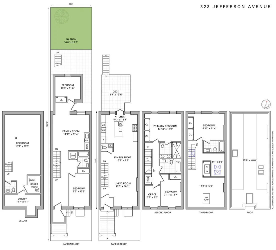 $2,695,000 | 323 Jefferson Avenue | Bedford-Stuyvesant