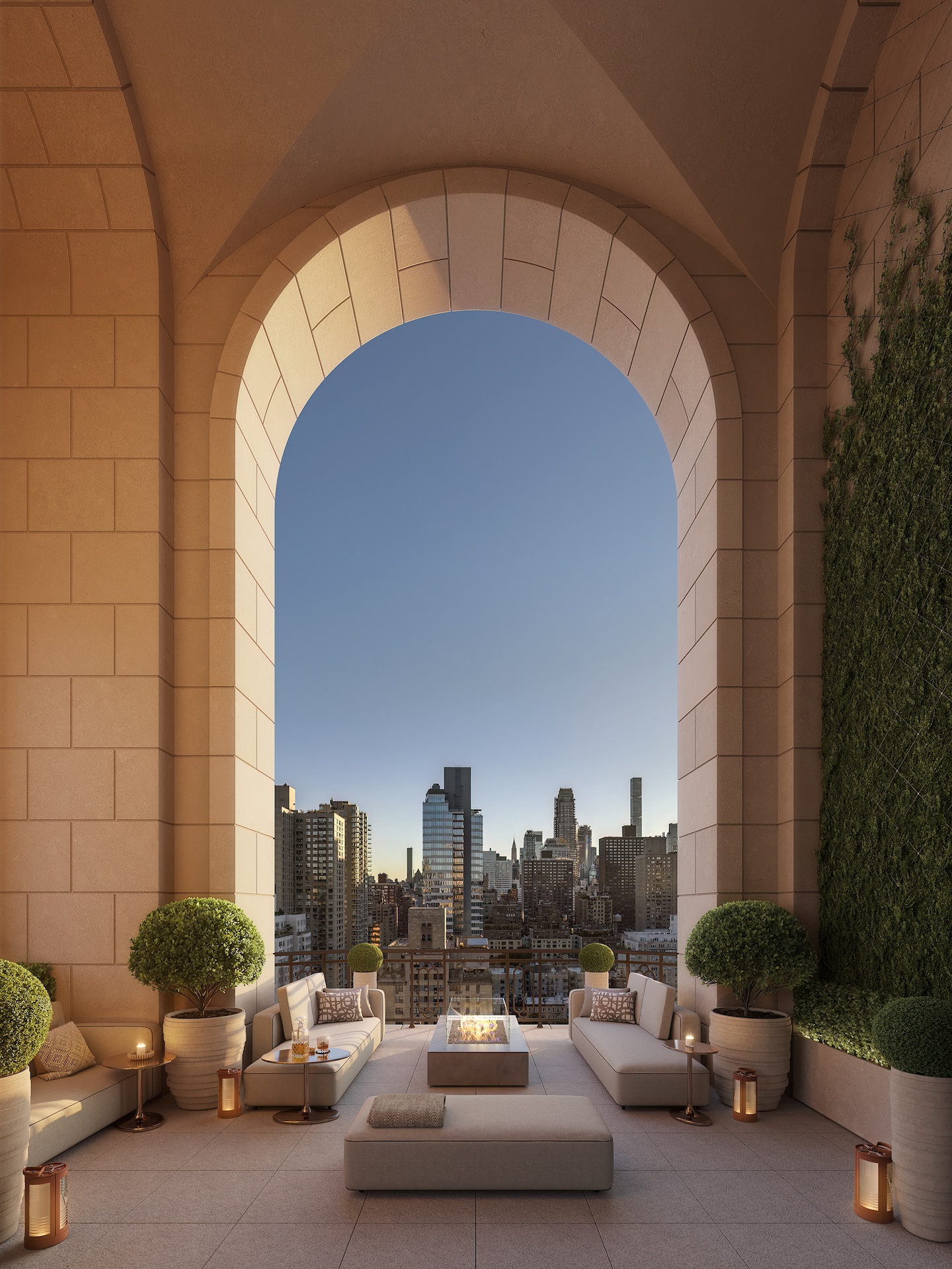 255 East 77th Street, Unit PHB Manhattan, NY 10075 - Photo 16 of 27 a view of terrace along with seating space