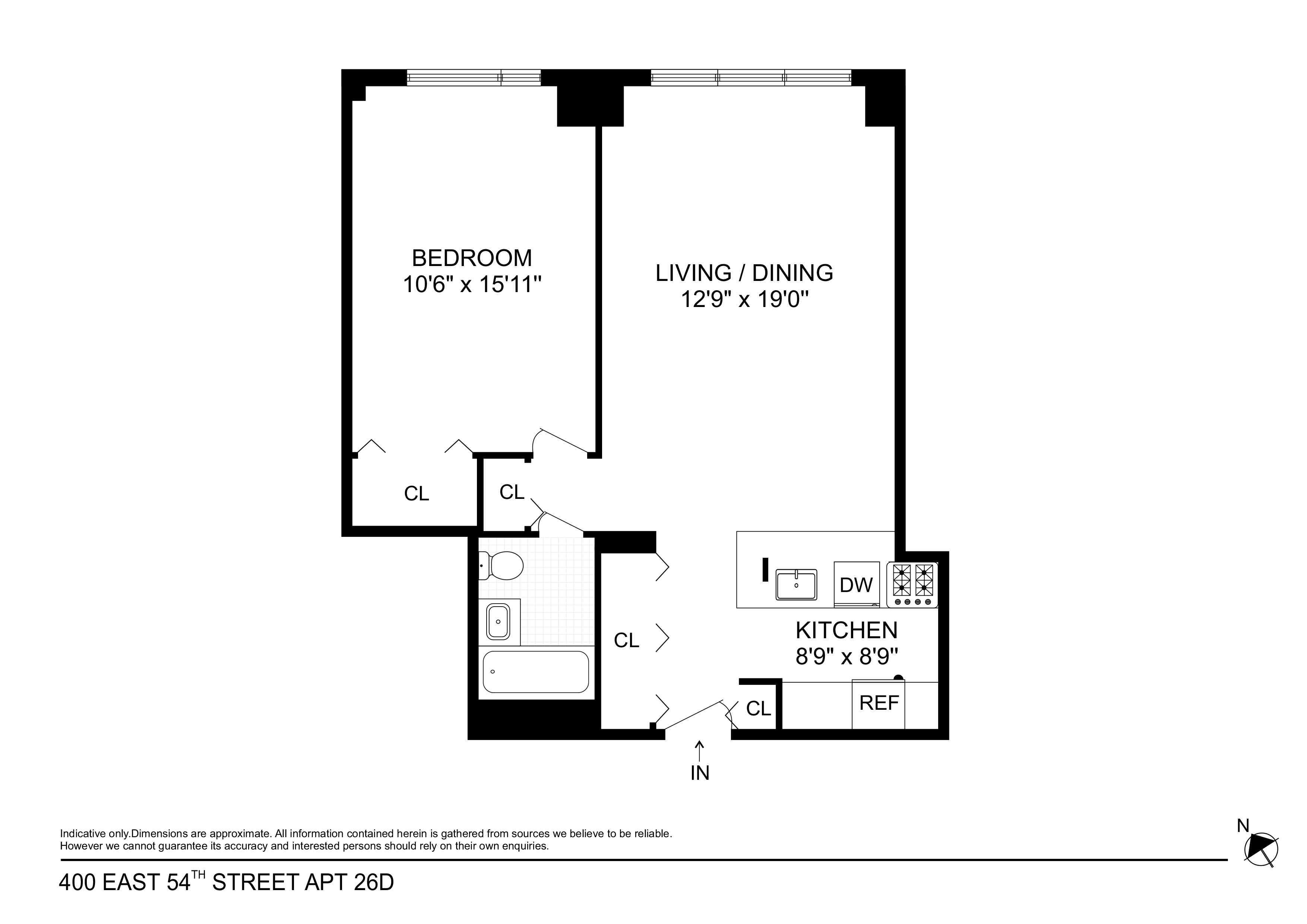 400 East 54th Street, Unit 26D Manhattan, NY 10022 - Photo 12 of 12