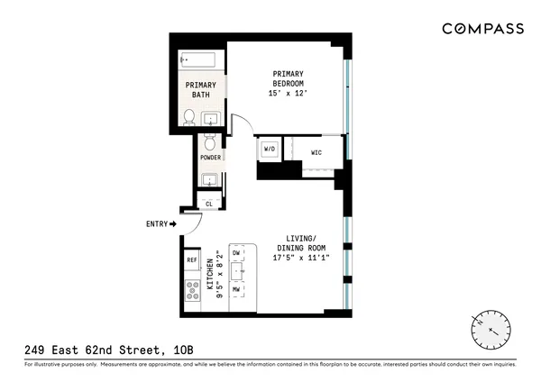 $8,995 | 249 East 62nd Street, Unit 10B | Lenox Hill