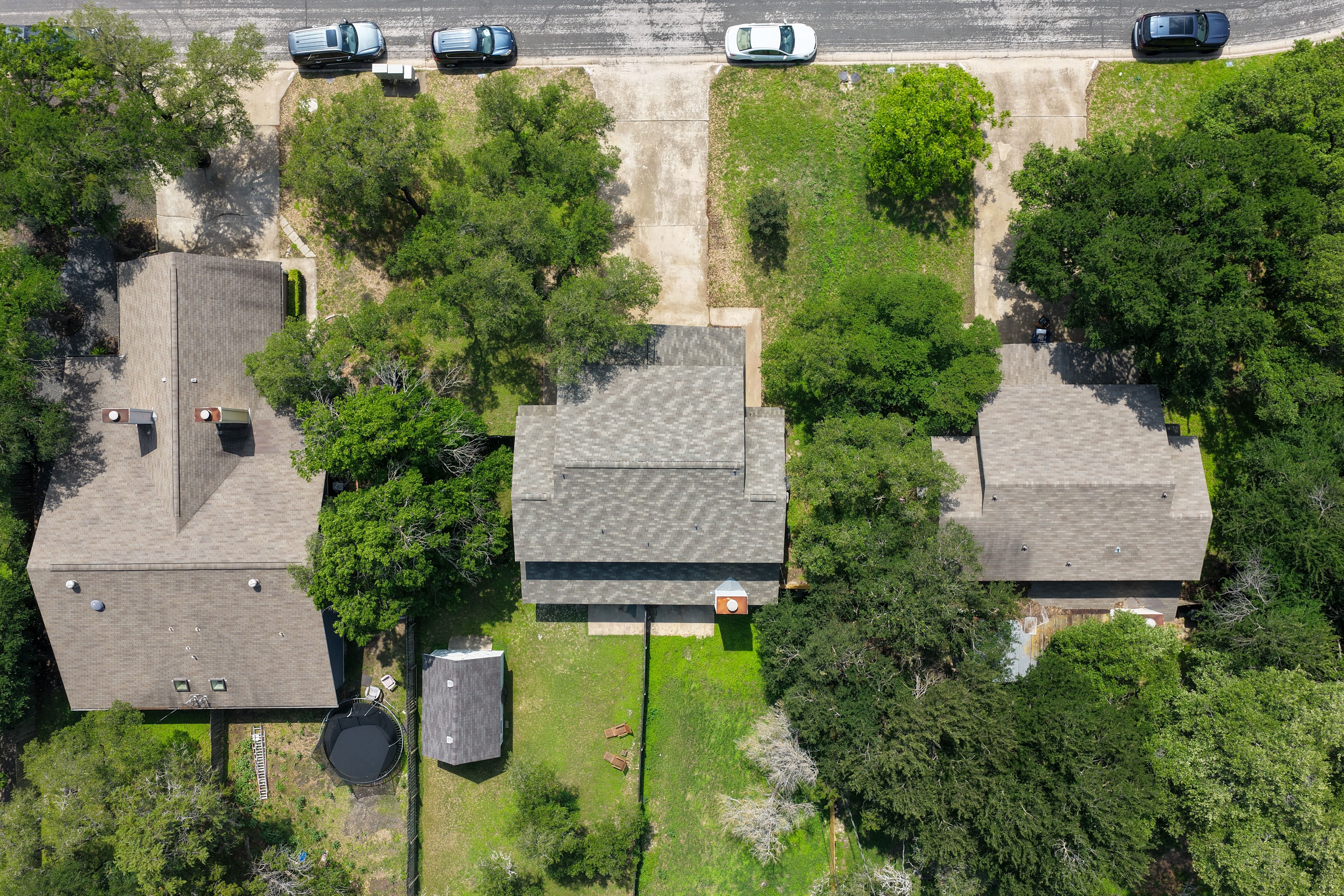 8710 Clearbrook Trail Austin, TX 78729 - Photo 28 of 28 an aerial view of a house