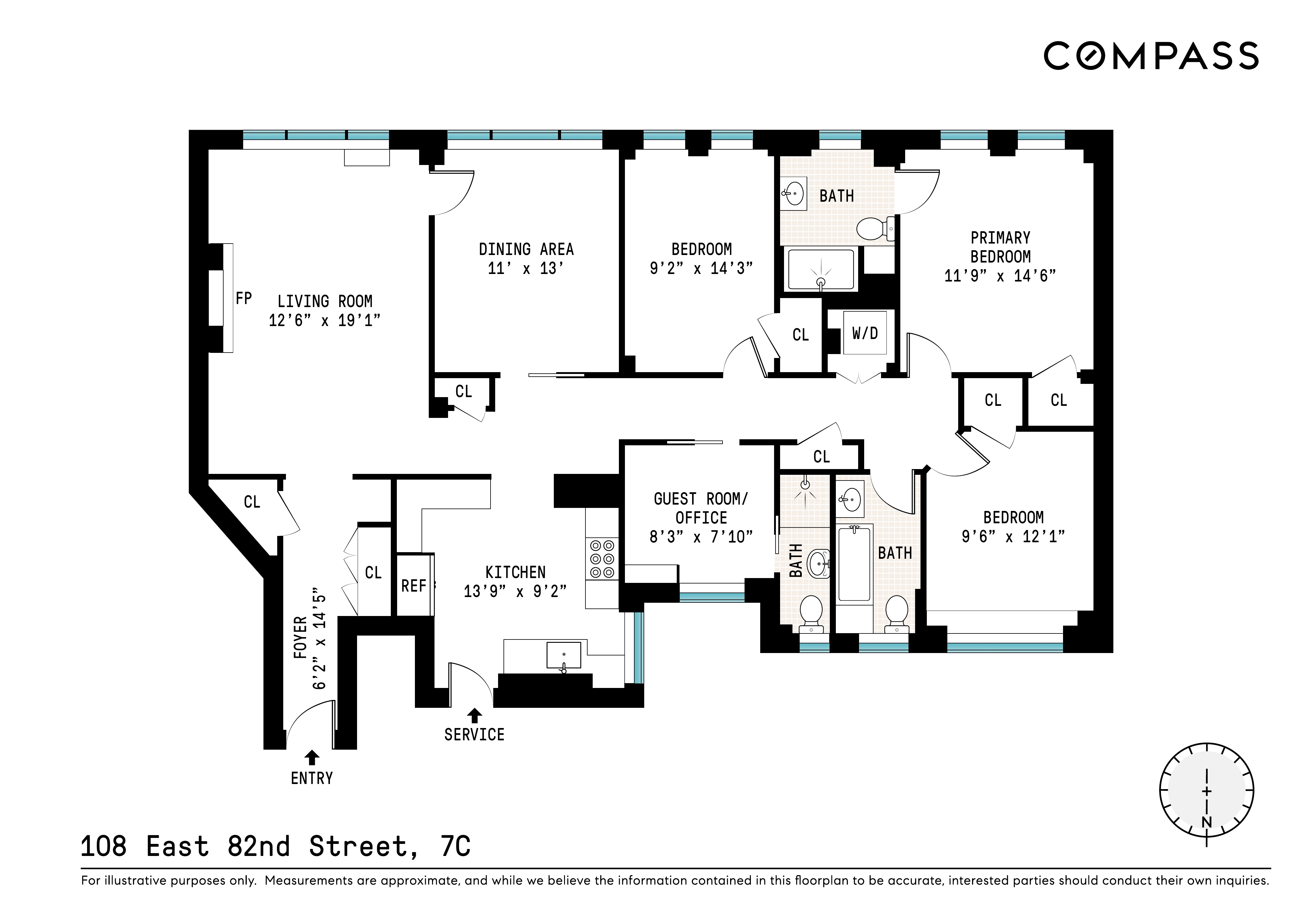 108 East 82nd Street, Unit 7C Manhattan, NY 10028 - Photo 9 of 9