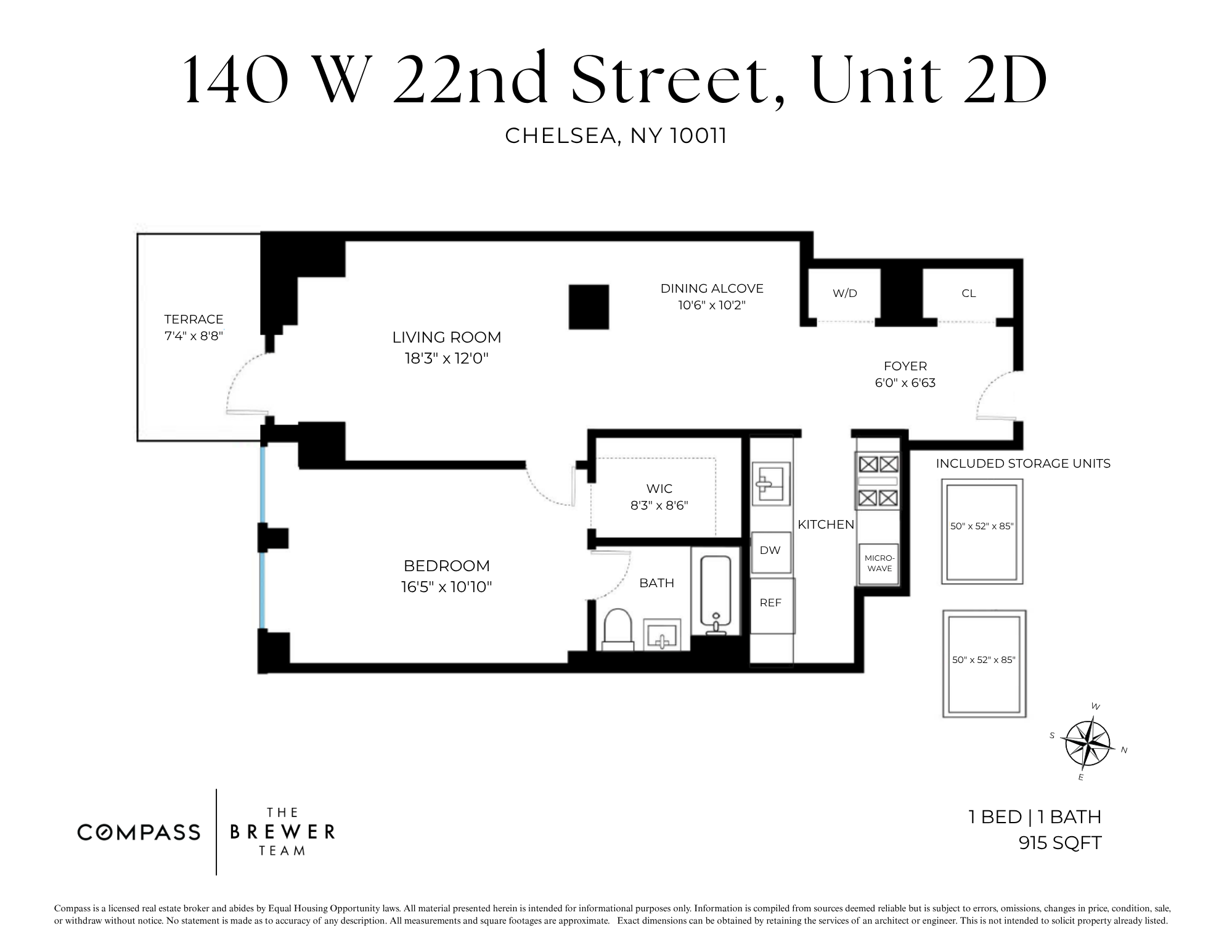 140 West 22nd Street, Unit 2D Manhattan, NY 10011 - Photo 15 of 15 Gallery Image 15