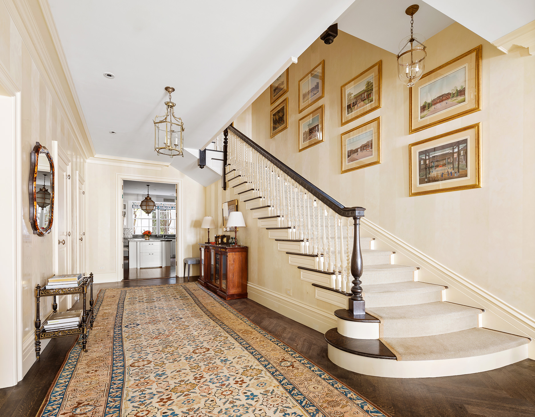 127 East 73rd Street Manhattan, NY 10021 - Photo 20 of 40 a view of entryway and hall with wooden floor