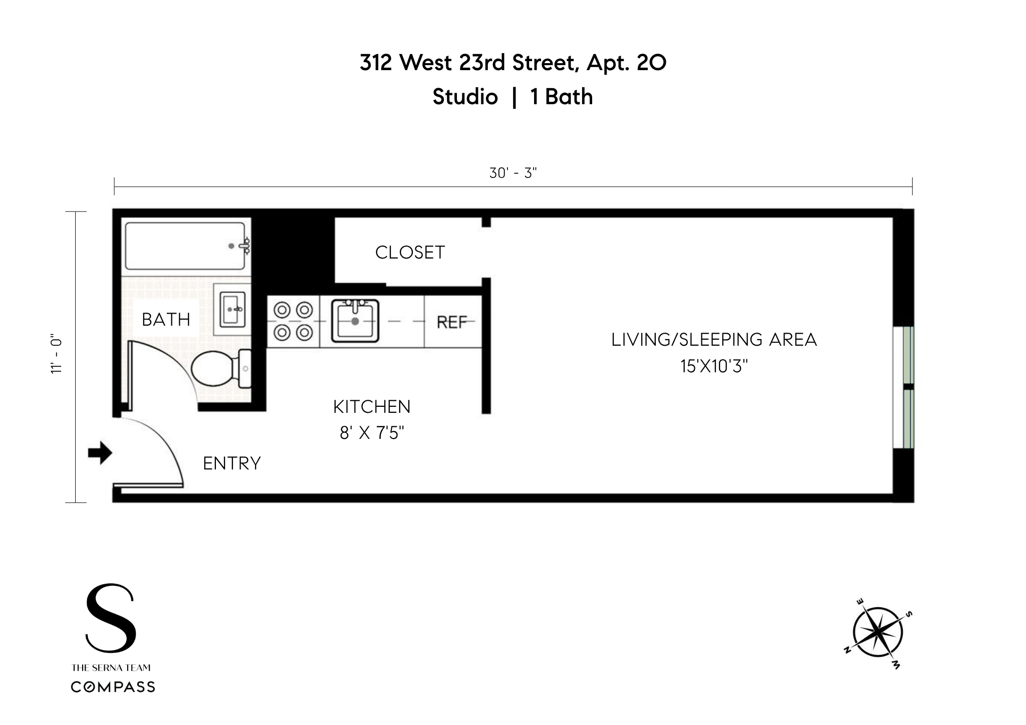 312 West 23rd Street, Unit 2O Manhattan, NY 10011 - Photo 5 of 5