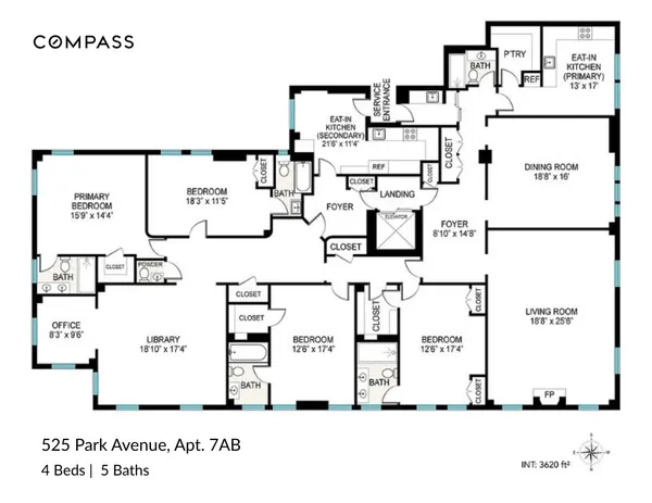 $46,000 | 525 Park Avenue, Unit 7AB | Lenox Hill