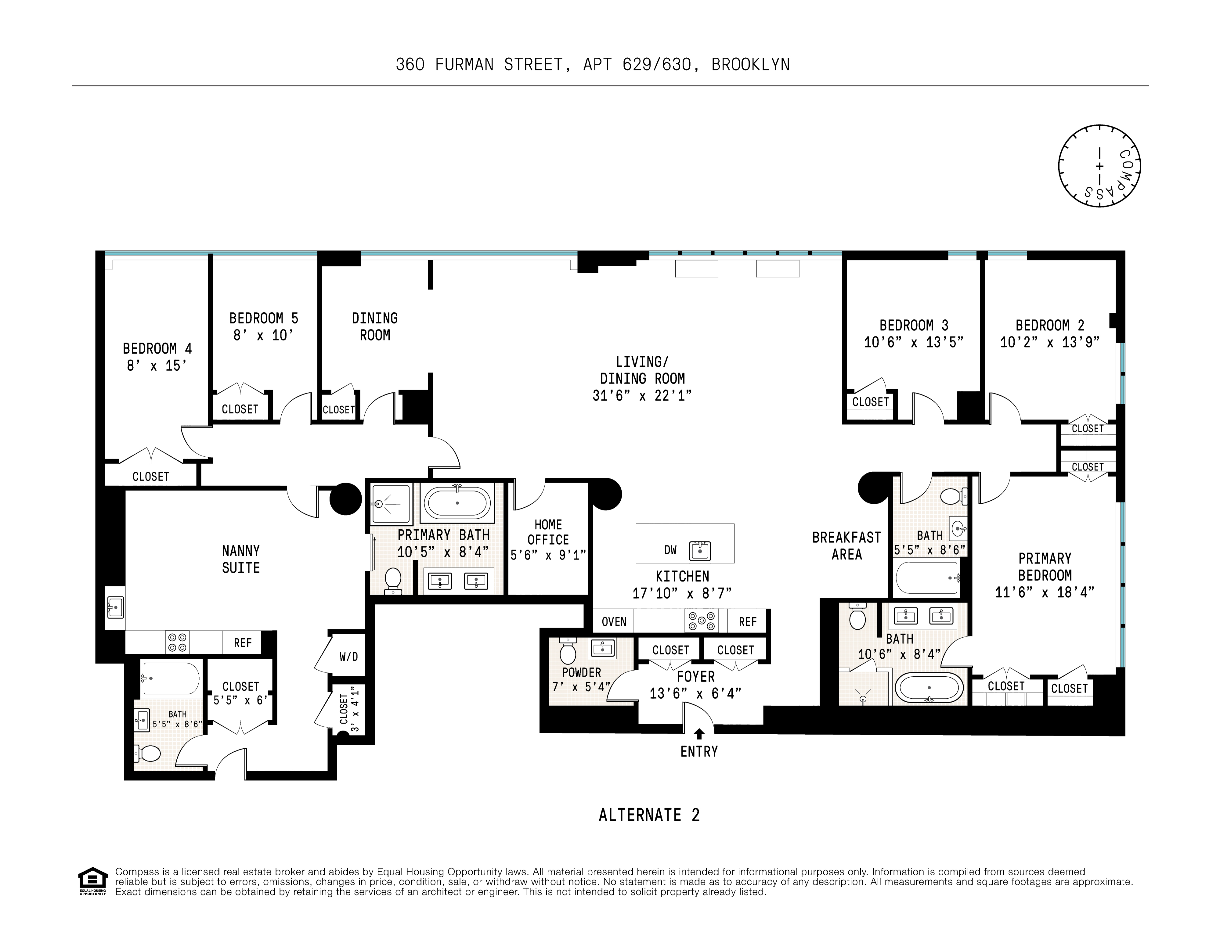 360 Furman Street, Unit 629/630 Brooklyn, NY 11201 - Photo 43 of 44