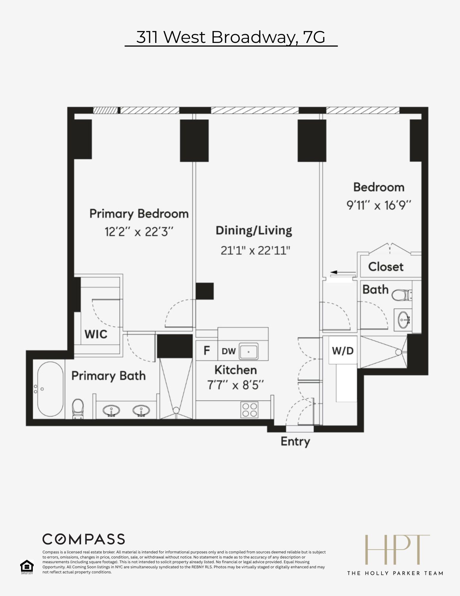 311 West Broadway, Unit 7G Manhattan, NY 10013 - Photo 15 of 15